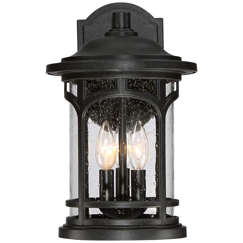 Image 2 Marblehead 14 1/2" High Mystic Black Outdoor Wall Light more views