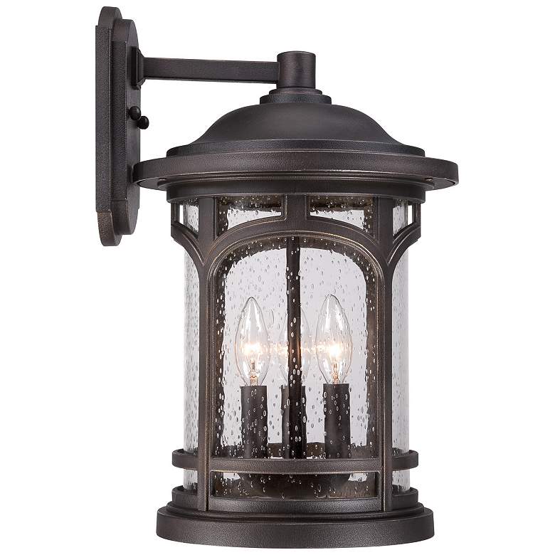 Image 4 Marblehead 17 3/4" High Palladian Bronze Outdoor Wall Light more views