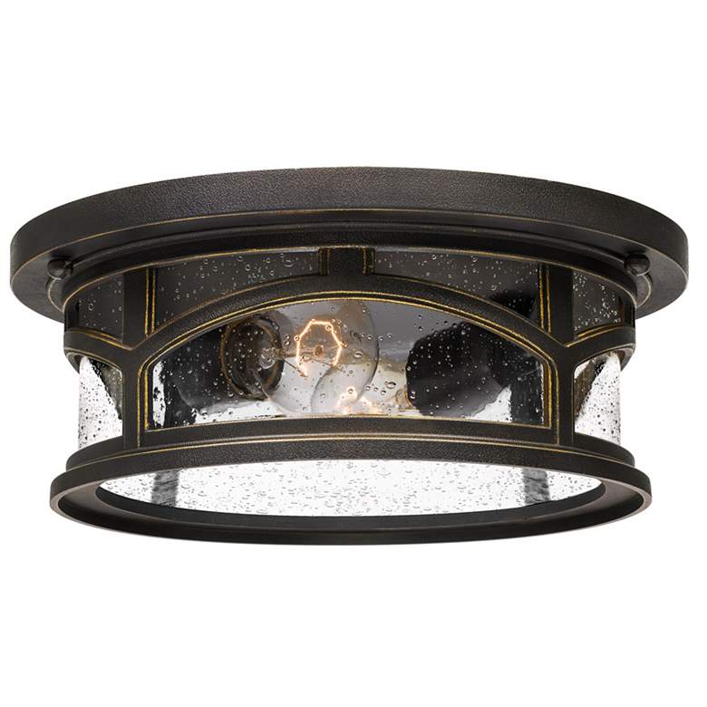 Image 1 Marblehead Bronze Outdoor Flush