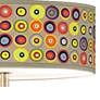 Marbles in the Park Giclee 14" Wide Semi-Flush Ceiling Light