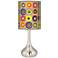 Marbles in the Park Giclee Modern Droplet Table Lamp