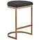Marc 25" Charcoal Fabric Counter Stool