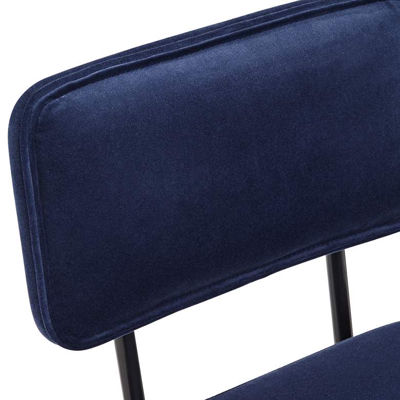 Image 4 Marc 29 1/4" High Blue and Gold Barstool Set of 2 more views