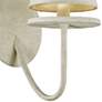 Marcel 14 1/4" High Gesso White Wall Sconce
