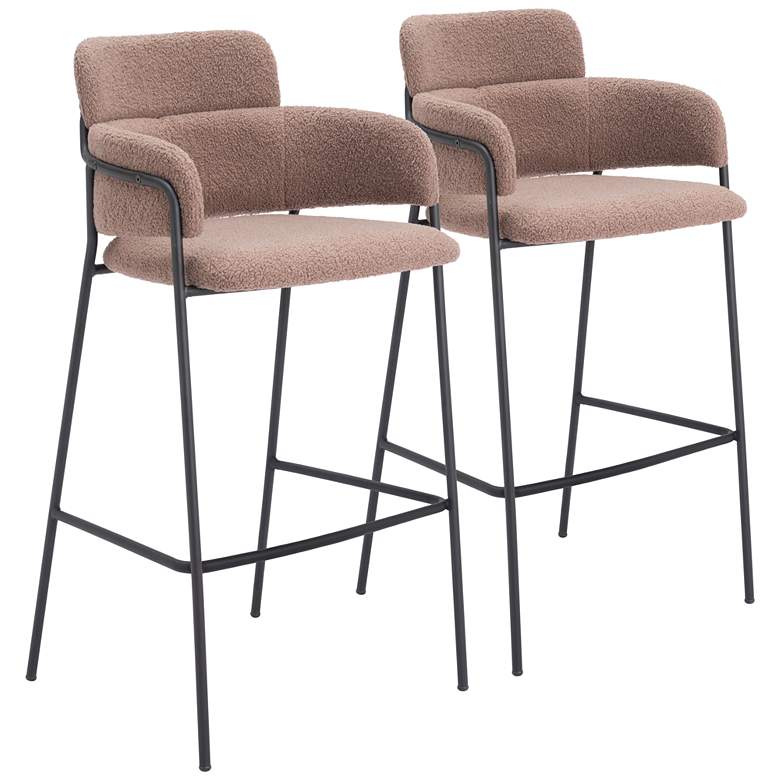 Image 1 Marcel Barstool Brown