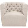 1_Marcel Swivel Club Chair, Performance Bisque French Linen