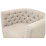 7_Marcel Swivel Club Chair, Performance Bisque French Linen more views