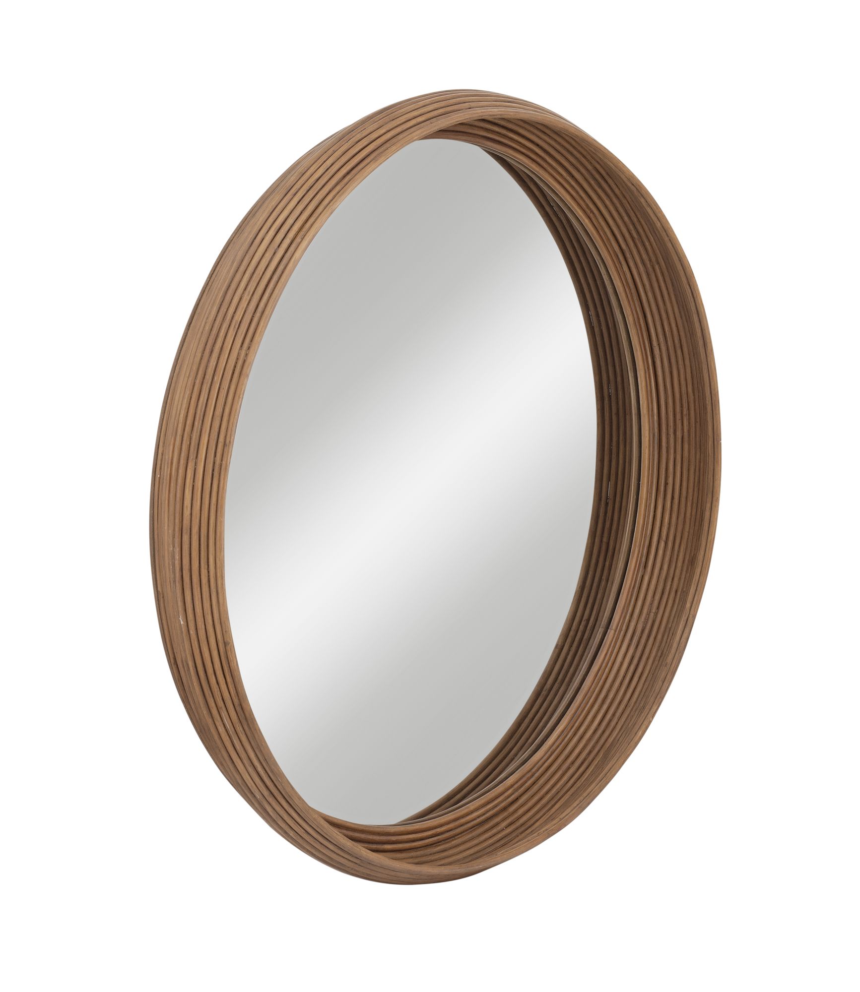 Image 2 Marcella 48"W x 48"H Natural Wall Mirror more views