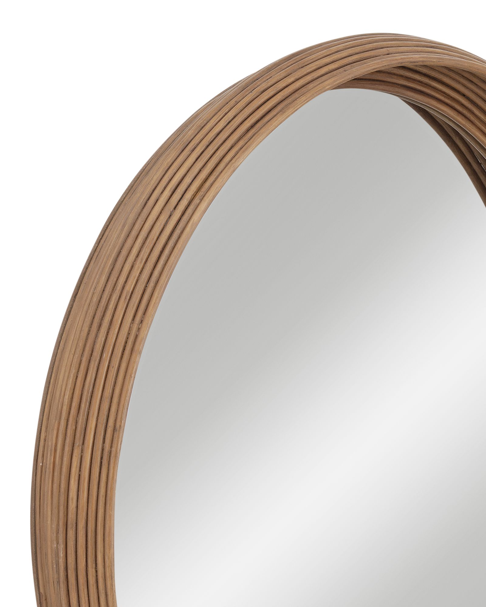 Image 3 Marcella 48"W x 48"H Natural Wall Mirror more views