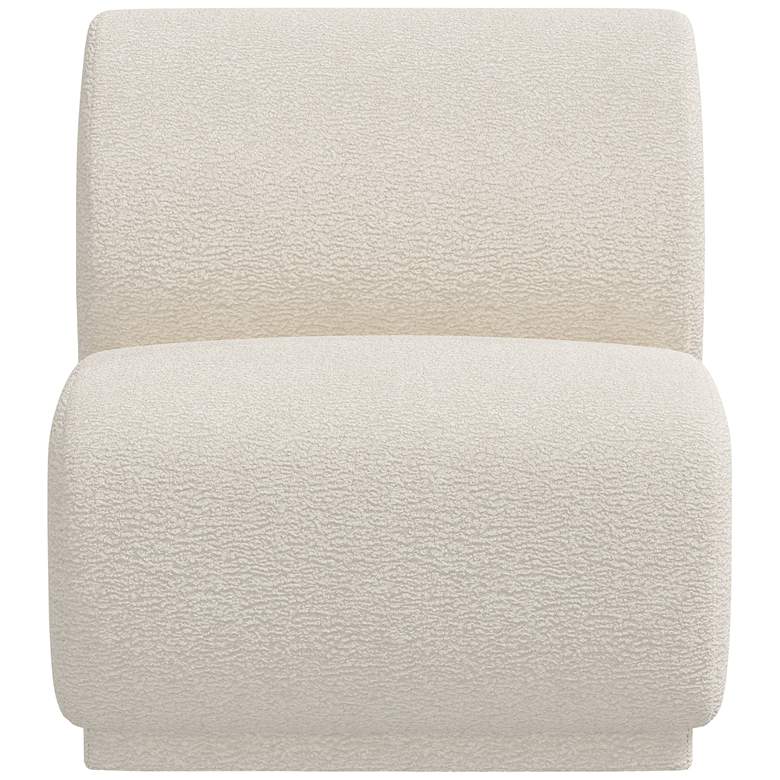 Image 3 Marcella Sheepskin Natural Fabric Accent Chair more views