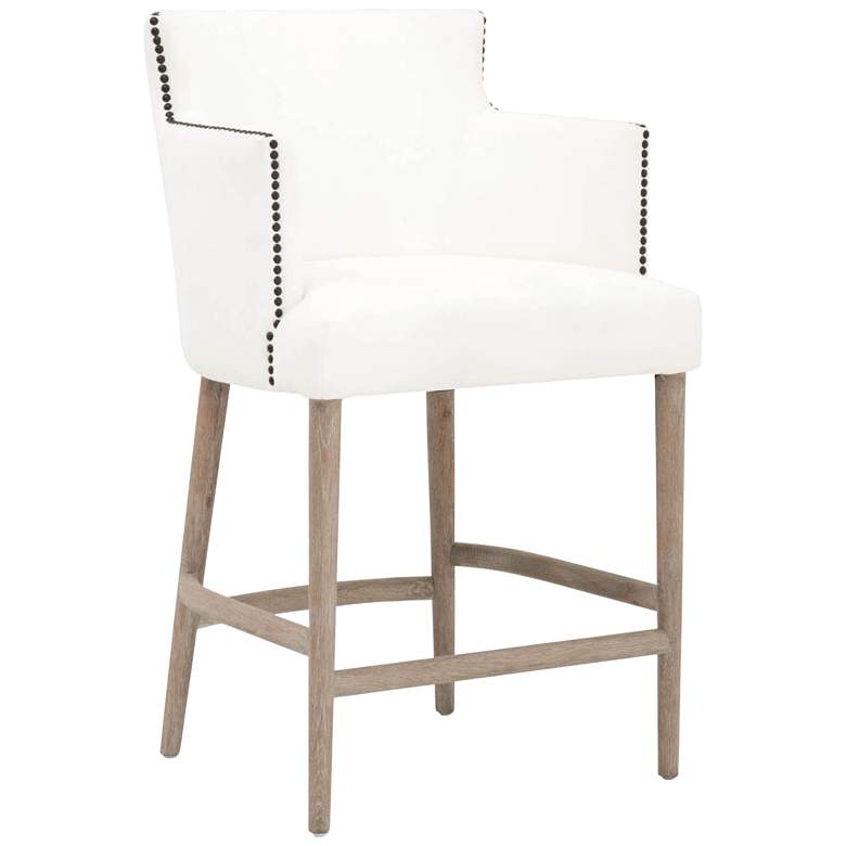 Image 1 Marcelle 26 inch LiveSmart Peyton-Pearl Counter Stool