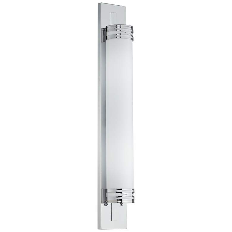 Image 1 Marcello 36 inch High Polished Chrome Wall Sconce