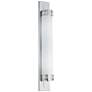 Marcello 36" High Polished Chrome Wall Sconce