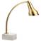 Marchi Antique Brass Desk Lamp