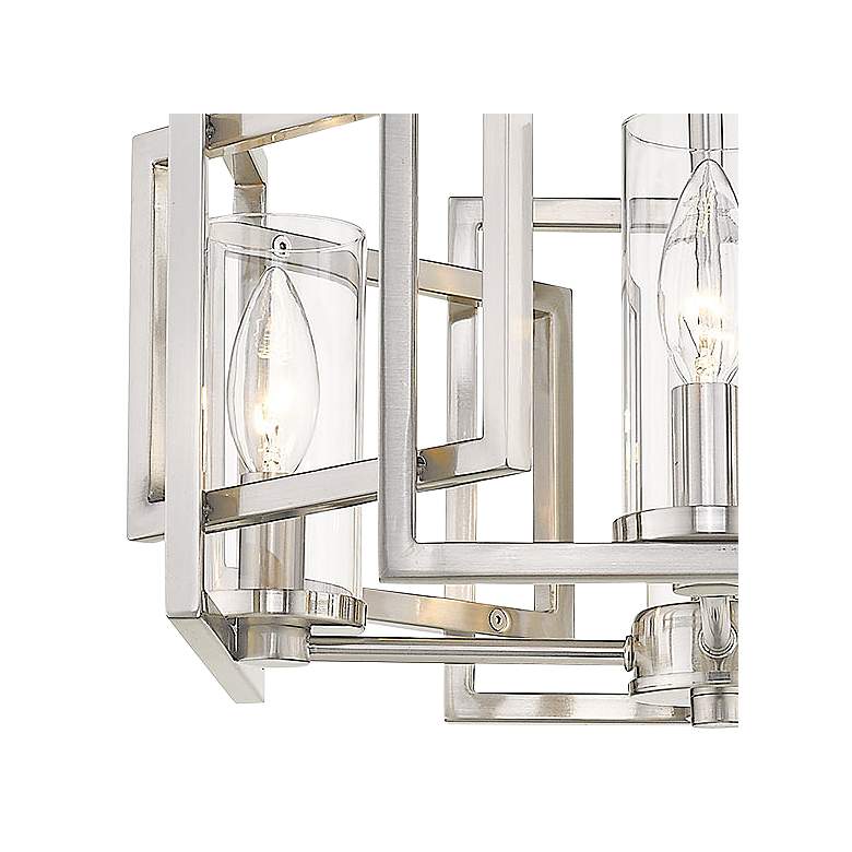Image 2 Marco 16" Wide Pewter 4-Light Ceiling Light more views