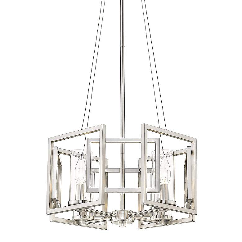 Image 3 Marco 16" Wide Pewter 4-Light Ceiling Light more views