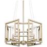 1_Marco 16" Wide White Gold 4-Light Pendant