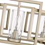 4_Marco 16" Wide White Gold 4-Light Pendant more views