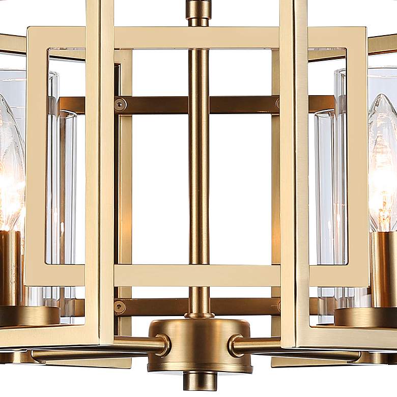 Image 2 Marco 16"W Brushed Champagne Bronze 4-Light Ceiling Light more views