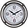 Marco 18 3/4" High Metal Wall Clock