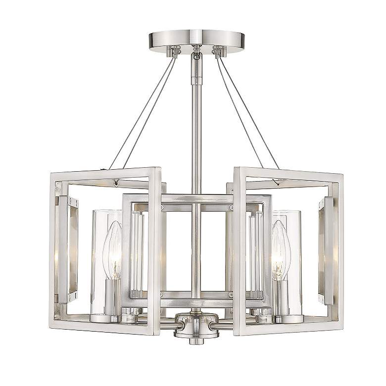 Image 4 Marco 4 Light Pendant in Pewter more views