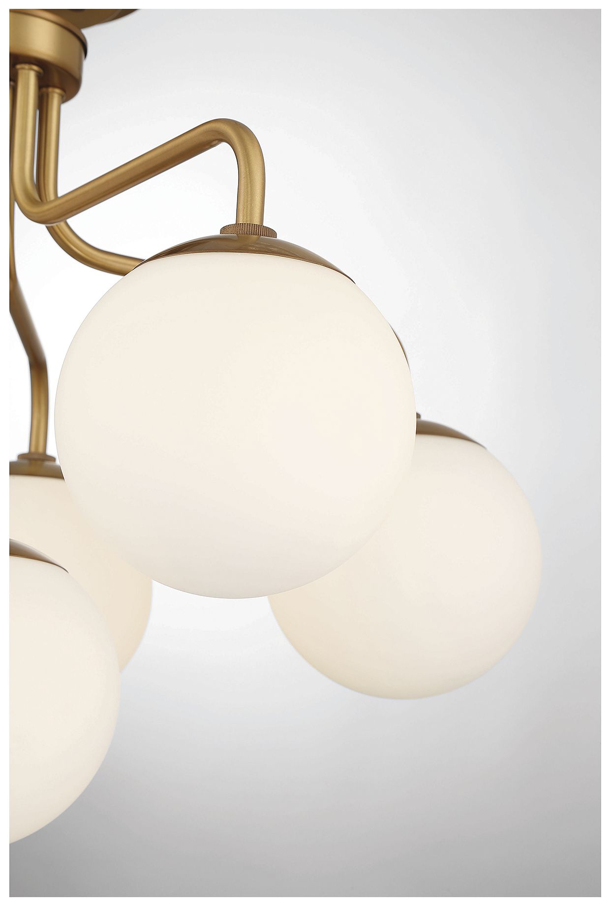 Image 6 Marco 6-Light Ceiling Light in Warm Brass more views