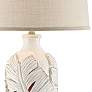 Marco Island 34" Antique White Night Light Table Lamps Set of 2