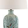 Marco Island 34" Glacier Blue Night Light Table Lamps Set of 2