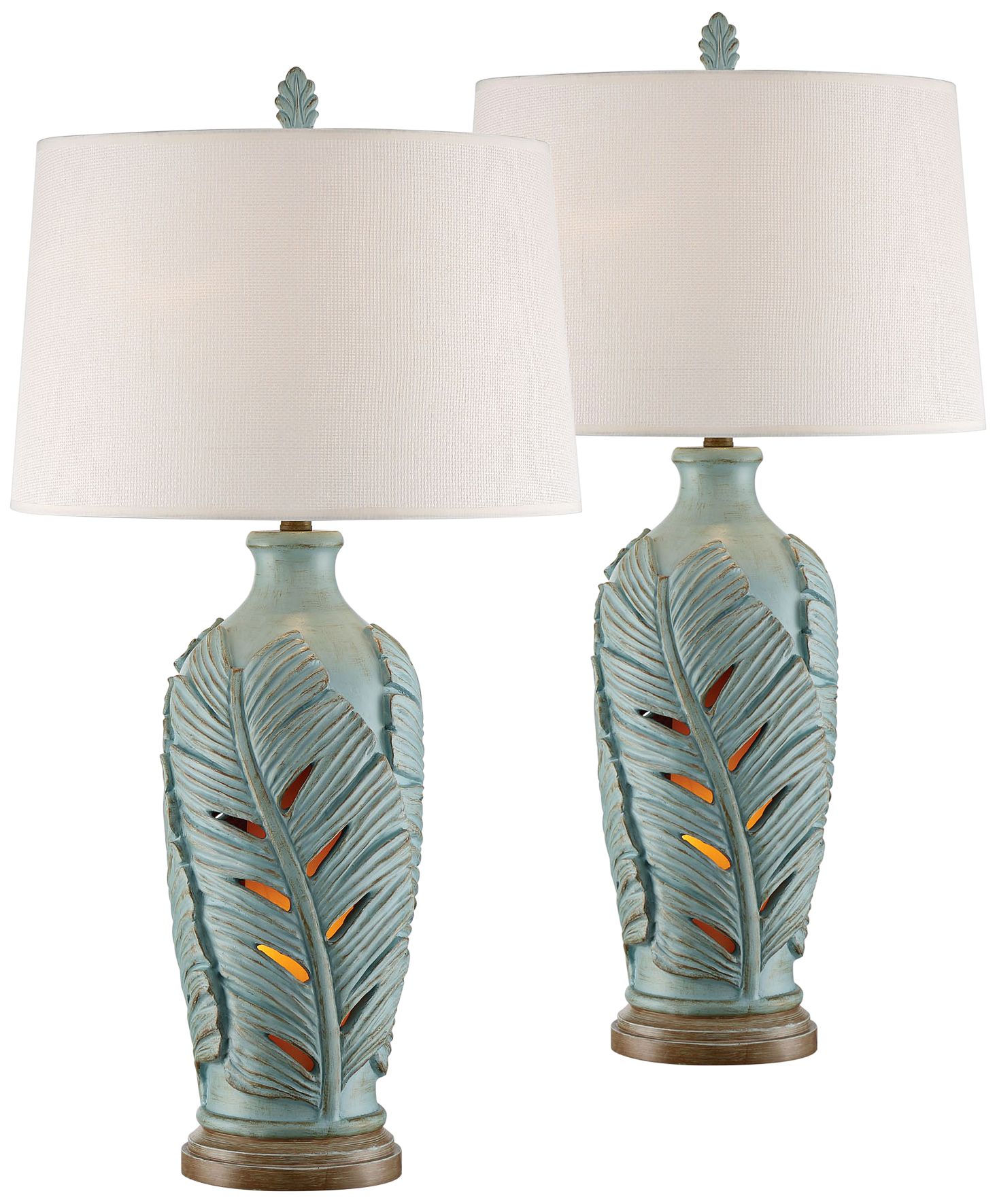 tropical bedside lamps