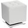 Marco Modern Snow White Modern Swivel Ottoman