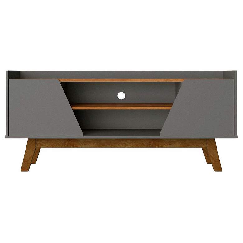 Image 1 Marcus 53.14 TV Stand in Grey and Nature
