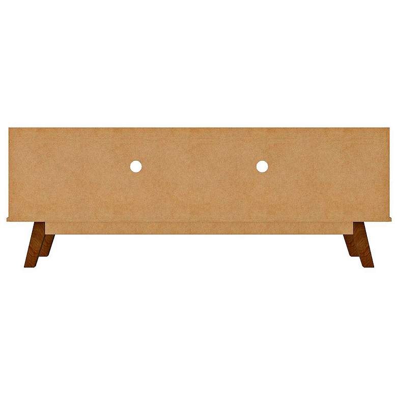 Image 6 Marcus 63" Wide Matte Black Wood 2-Door TV Stand more views