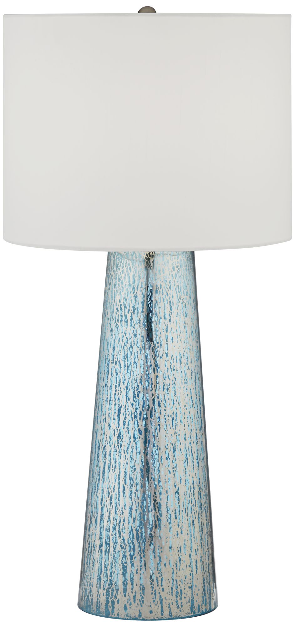 marcus mercury glass tapered column table lamp