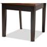 Mare Two-Tone Brown Wood 7-Piece Dining Table and Chair Set