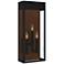 Maren 3-Light Matte Black Outdoor Wall Lantern