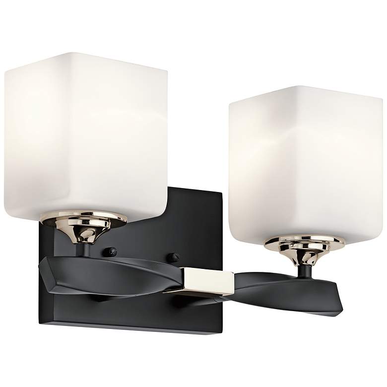 Image 2 Marette 13.5 " Vanity Light in Black