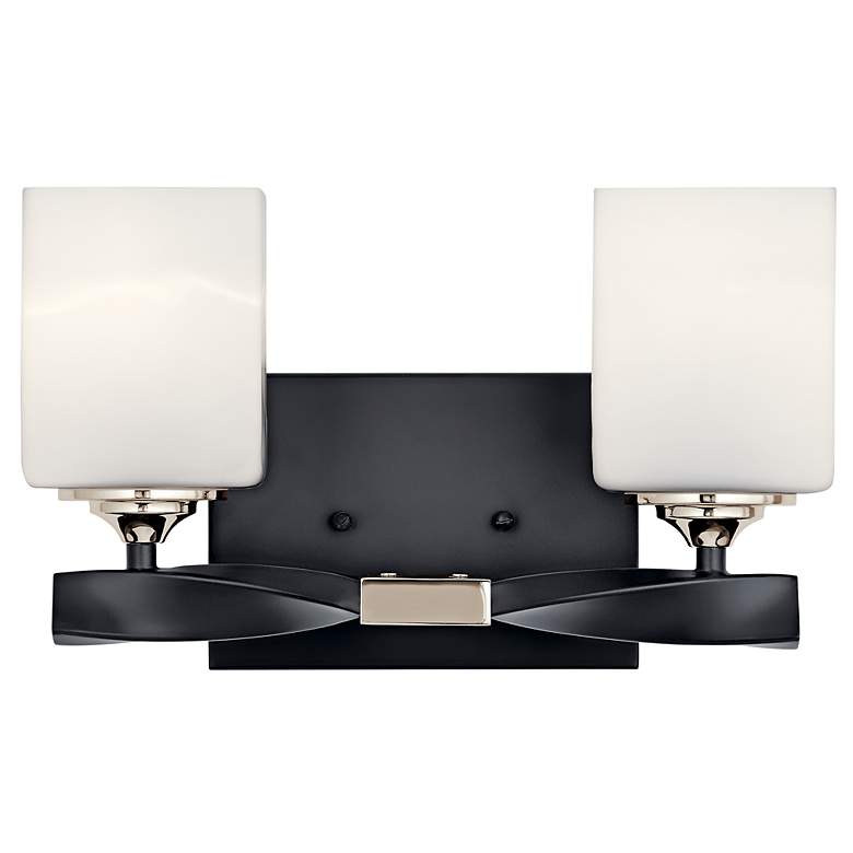 Image 4 Marette 13.5 " Vanity Light in Black more views