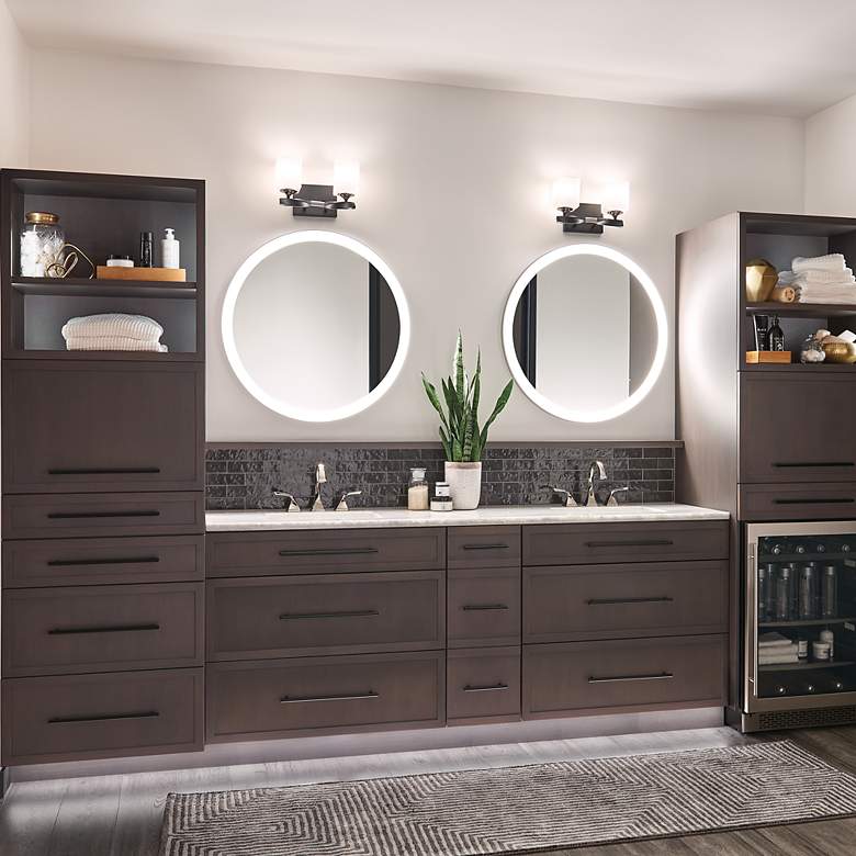 Image 7 Marette 13.5 " Vanity Light in Black more views