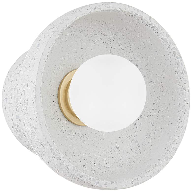 Image 1 Margaret Aged Brass 1 Light Wall Sconce