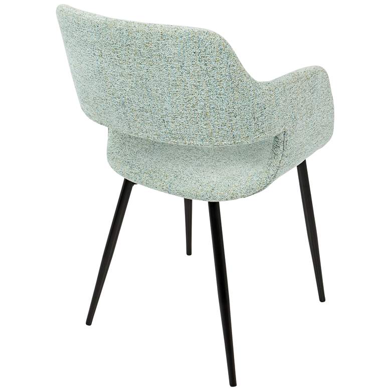 Image 5 Margarite Light Green Fabric Dining Chair Set of 2 more views