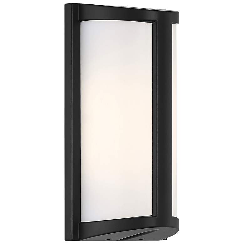 Image 6 Margate 10 1/4" High Black LED Wall Sconce more views