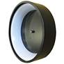 1_Marghera 1 LED Flush Mount Matte Black Finish