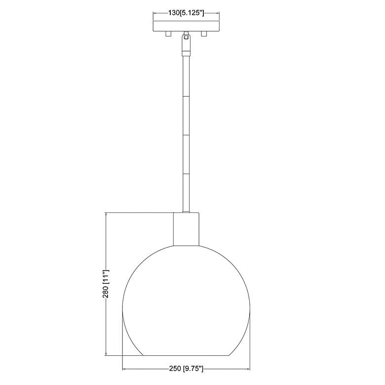 Image 7 Margo 13 3/4"W Brushed Nickel Pendant Light w/ Seedy Glass more views