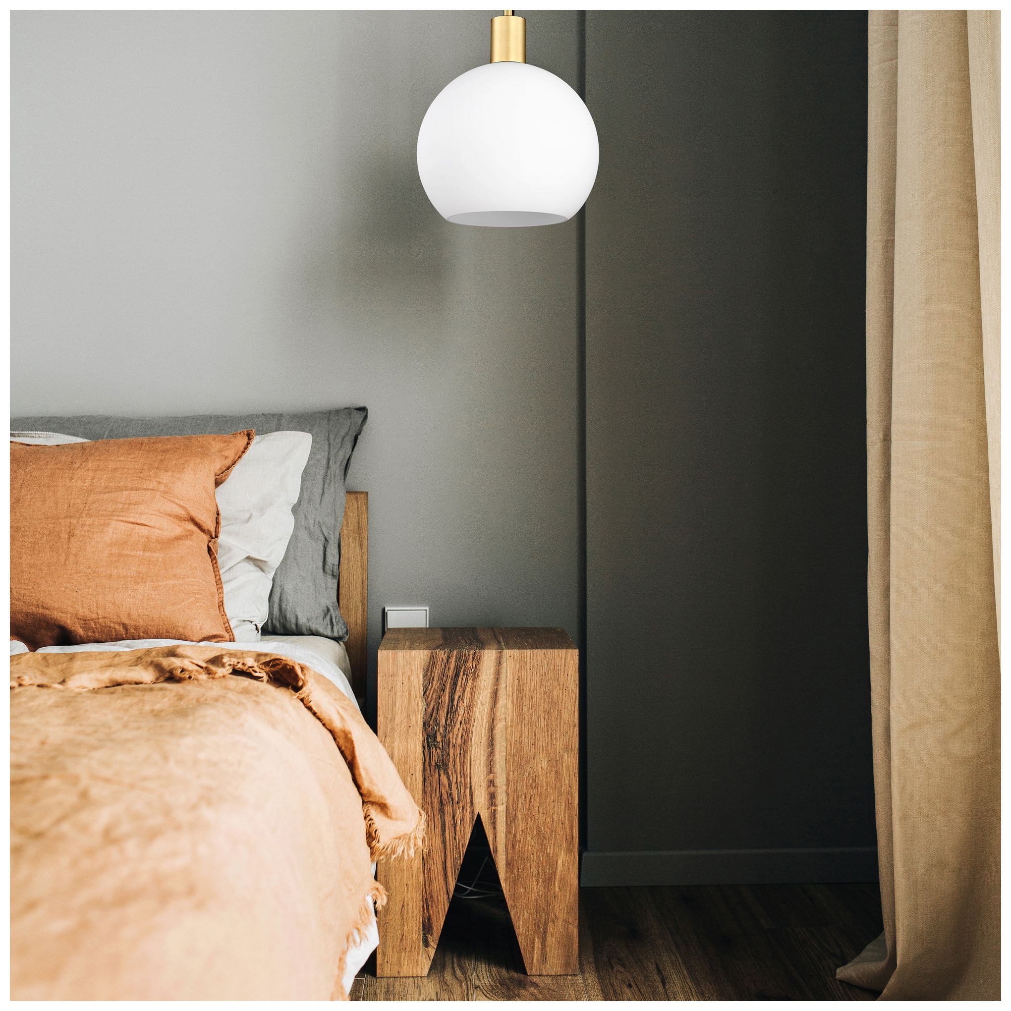 Image 3 Margo by Z-Lite Olde Brass 9.75 inch 1 Light Pendant more views
