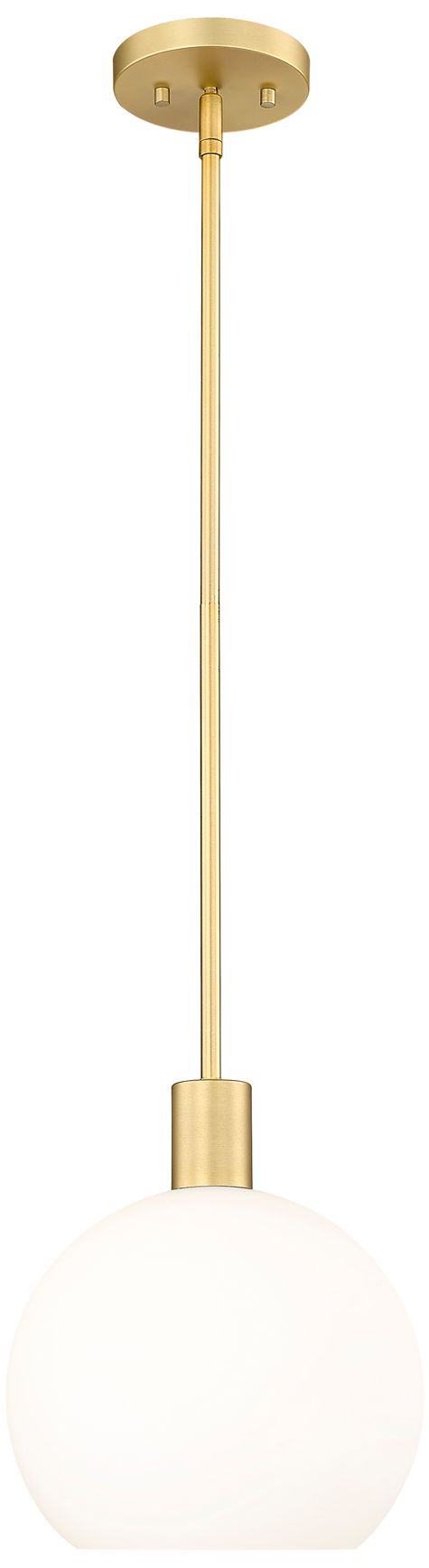 Image 4 Margo by Z-Lite Olde Brass 9.75 inch 1 Light Pendant more views
