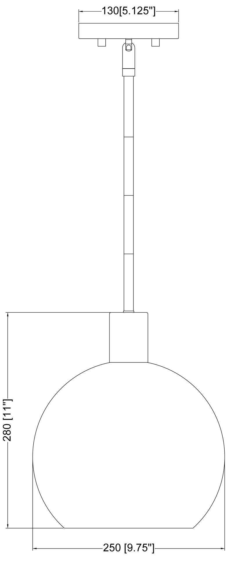 Margo by Z-Lite Olde Brass 9.75 inch 1 Light Pendant
