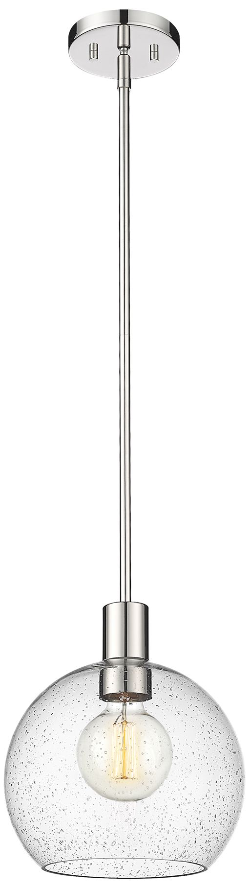 Margo by Z-Lite Polished Nickel 9.75 inch 1 Light Pendant