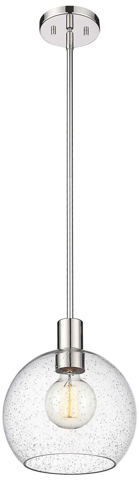 Image 5 Margo by Z-Lite Polished Nickel 9.75 inch 1 Light Pendant more views