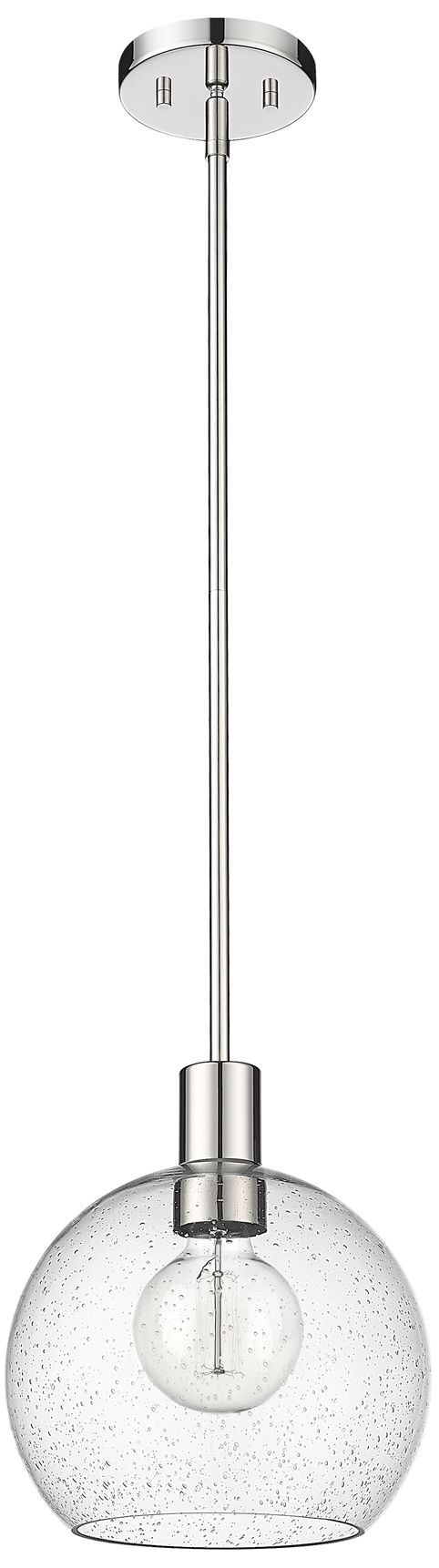 Image 7 Margo by Z-Lite Polished Nickel 9.75 inch 1 Light Pendant more views