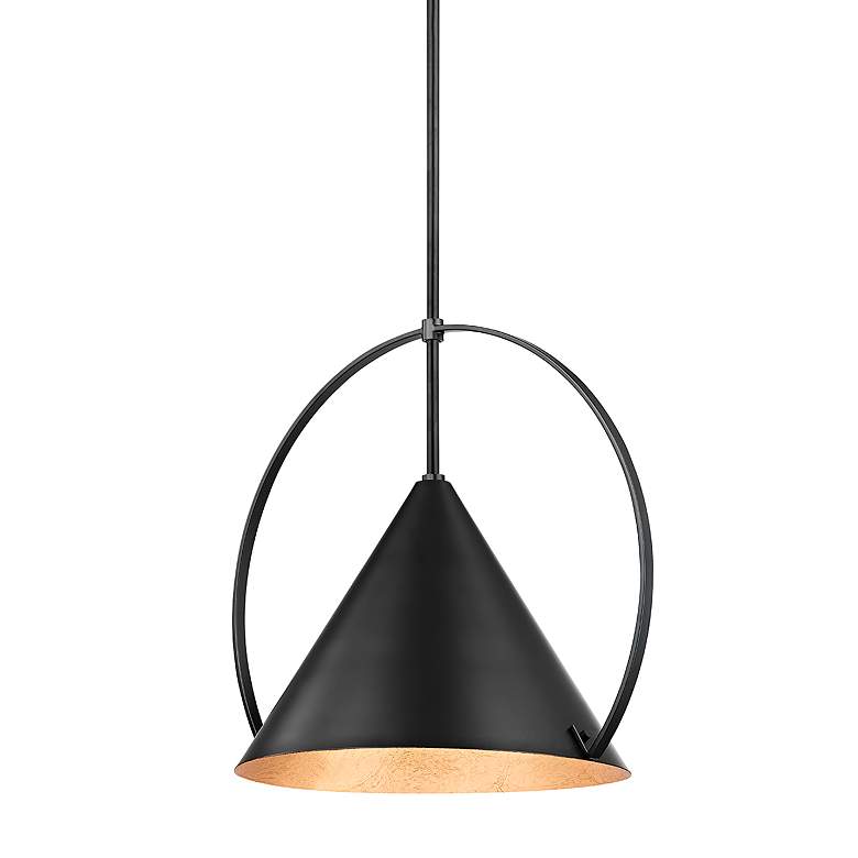 Image 2 Mari 1 Light S Pendant Gld/Blk more views